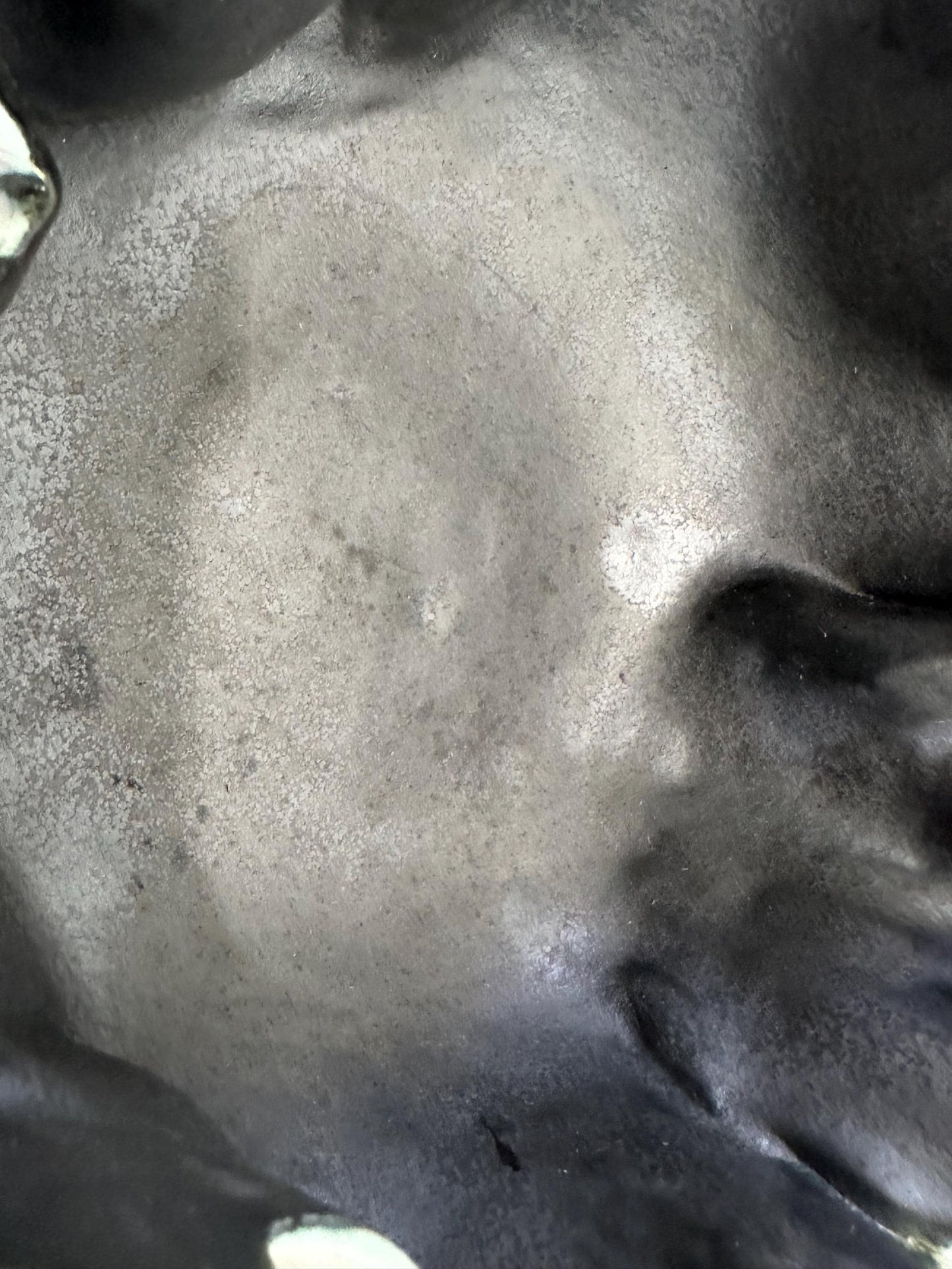 Modern Raku Freeform Sculptural Bowl