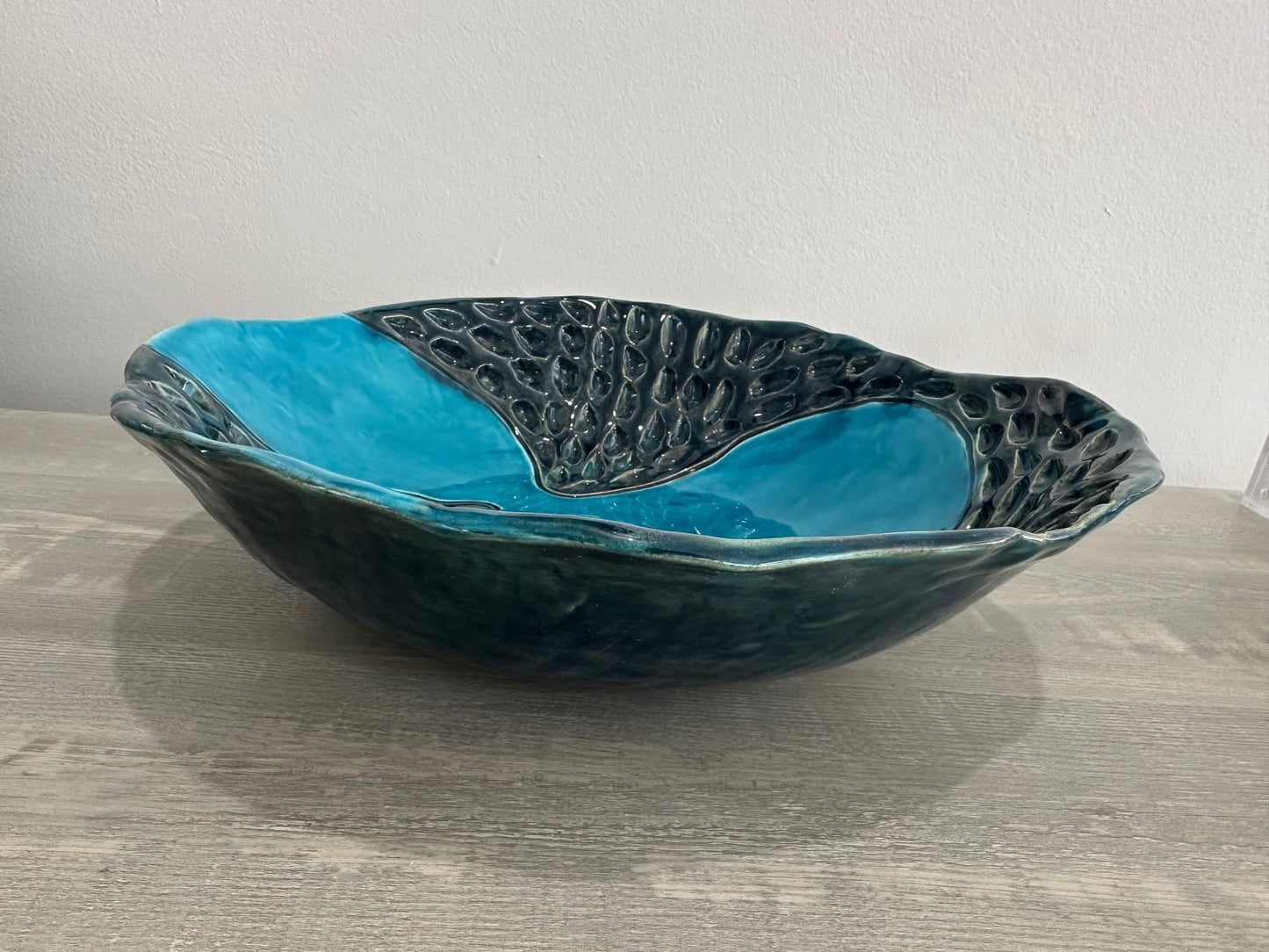 Modern Sculpted Ceramic Bowl