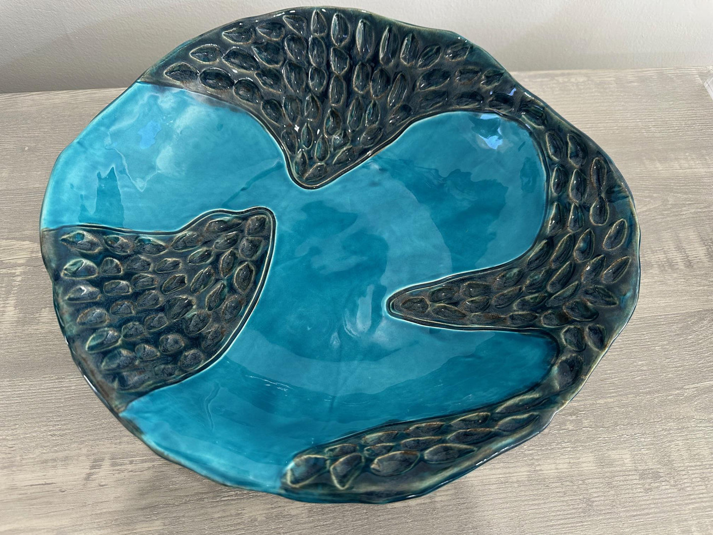 Modern Sculpted Ceramic Bowl
