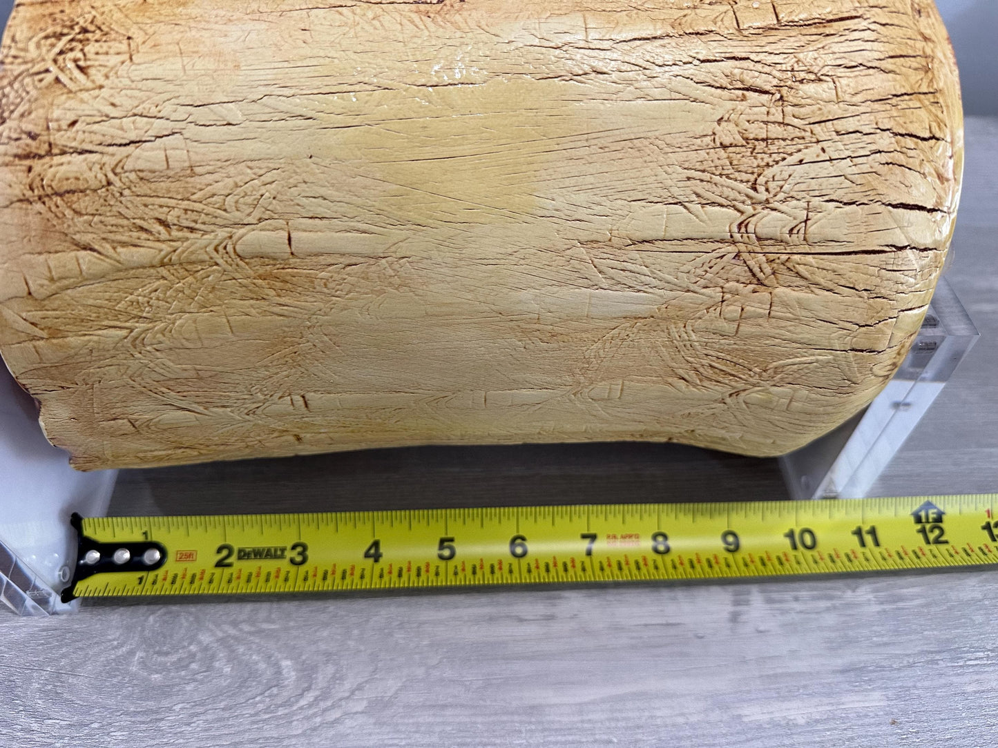 Handmade Bamboo Textured Ceramic Vase