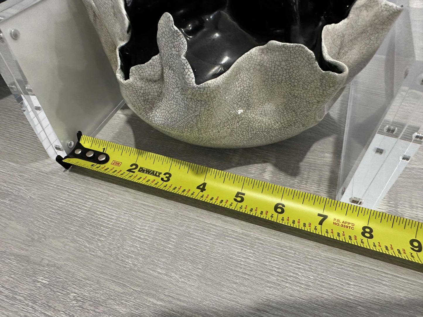 Eclipse Flame Raku Bowl